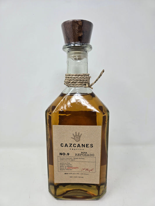 CAZCANES No.9 Tequila Rosa Reposado Organic
