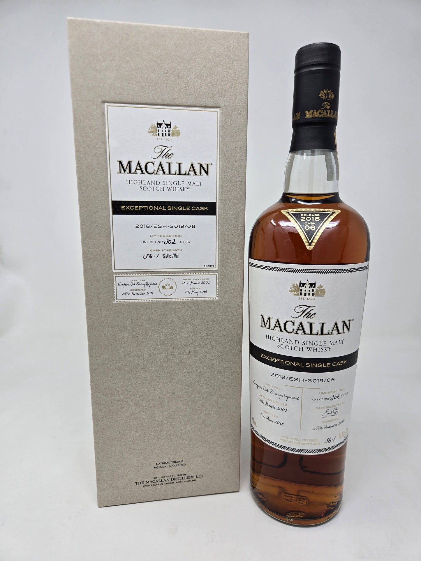 MACALLAN Exceptional Cask 2018/ESH-3019/06
