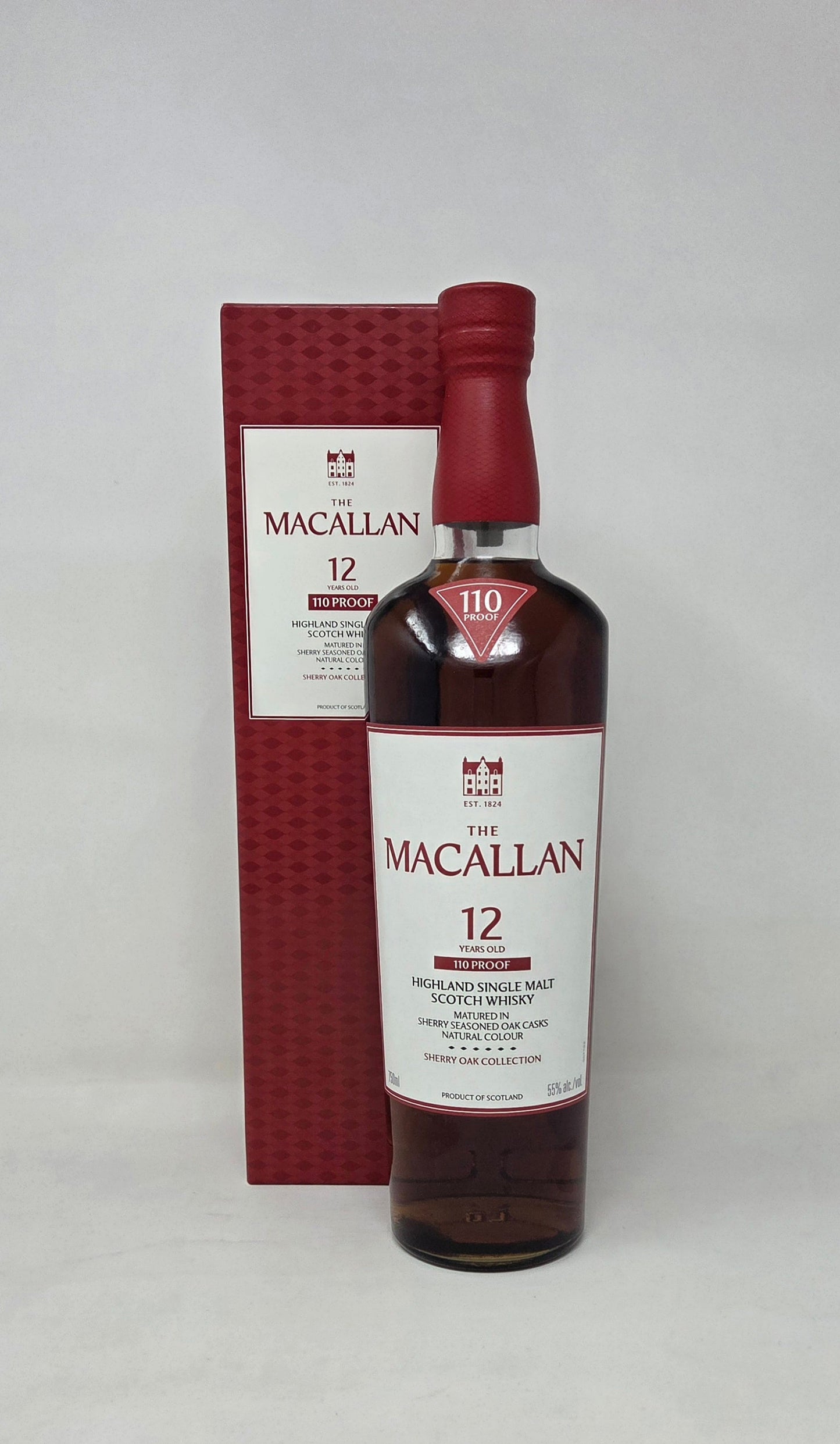 MACALLAN 12 Sherry Oak 110 Proof