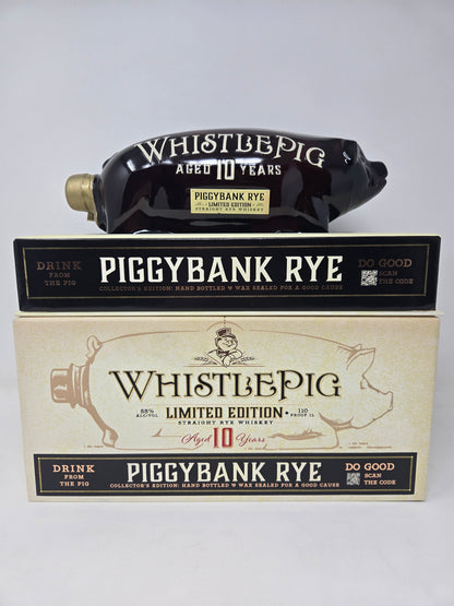 WHISTLEPIG Piggybank Limited Edition 10 Year Old