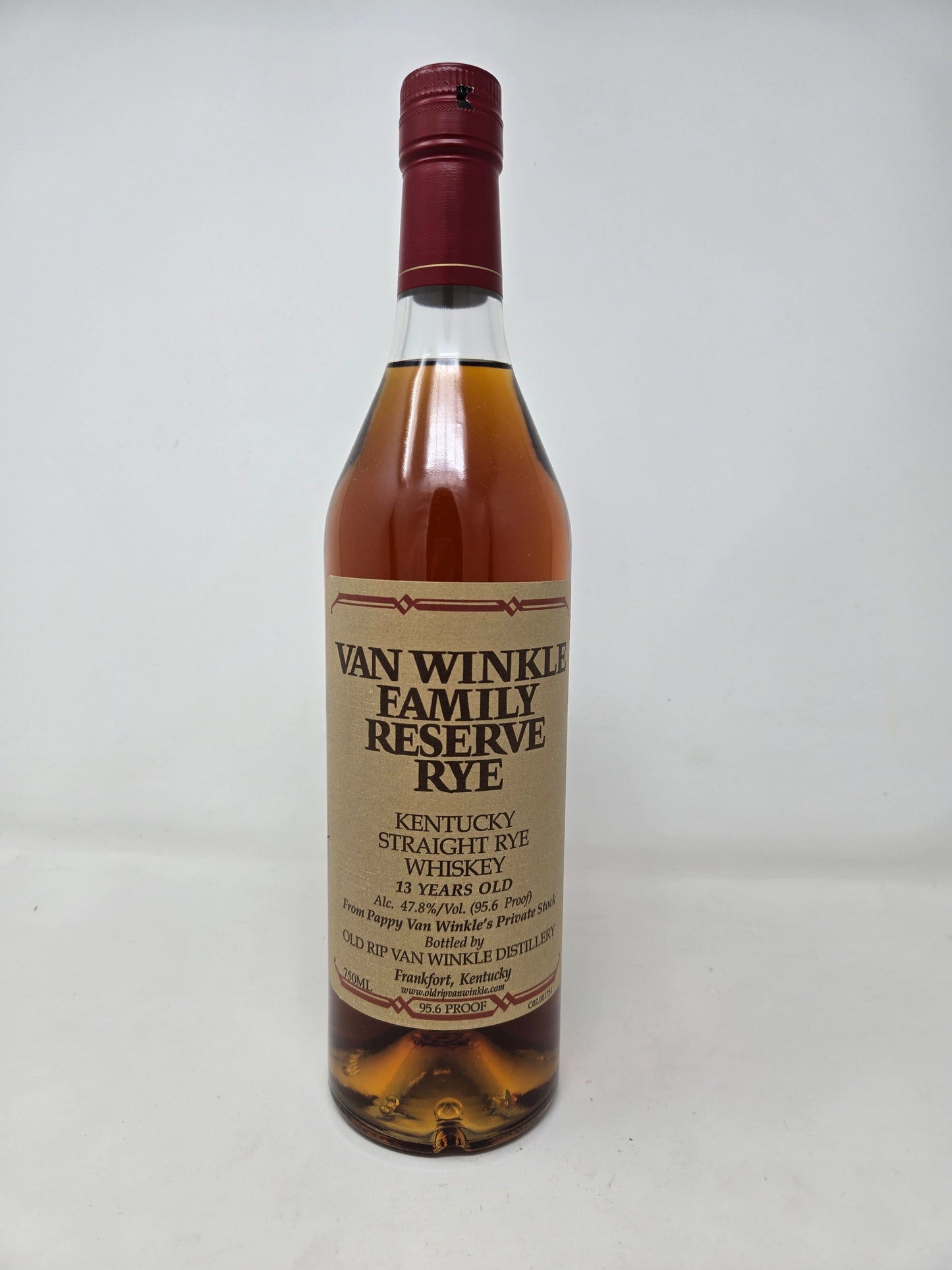 VAN WINKLE FAMILY RESERVE RYE 13-Yr