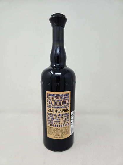 SINE QUA NON "This Is Not An Exit" Grenache