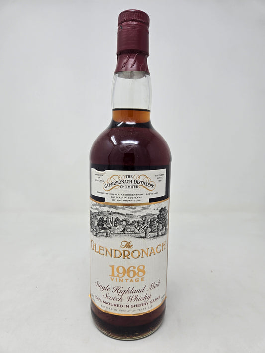 GLENDRONACH 25 Yr Old 1968 43%