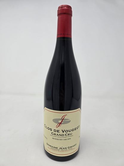 JEAN GRIVOT Clos Vougeot Grand Cru