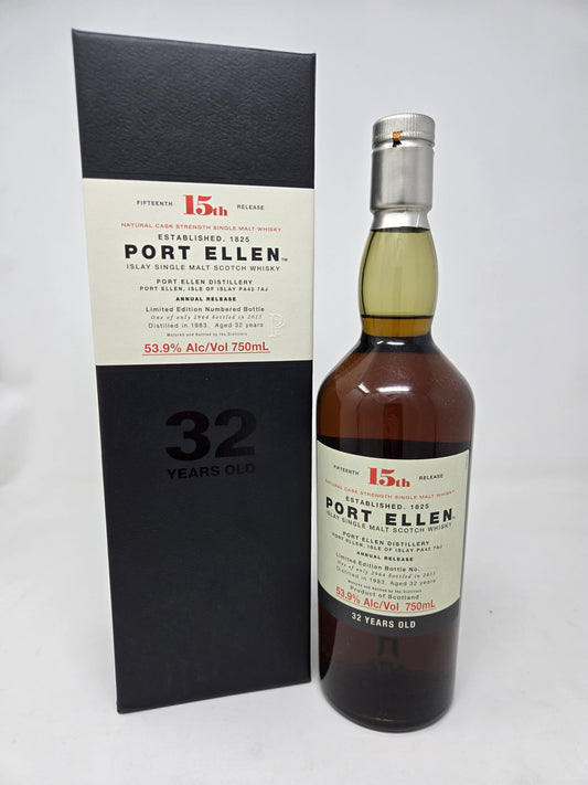 PORT ELLEN 15th Annual Release 1983 32 Year Old 53.9%
