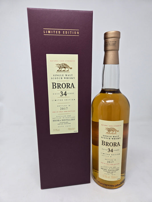 BRORA LIMITED EDITION 34 Yr Old 16th Release 2017 51.9%