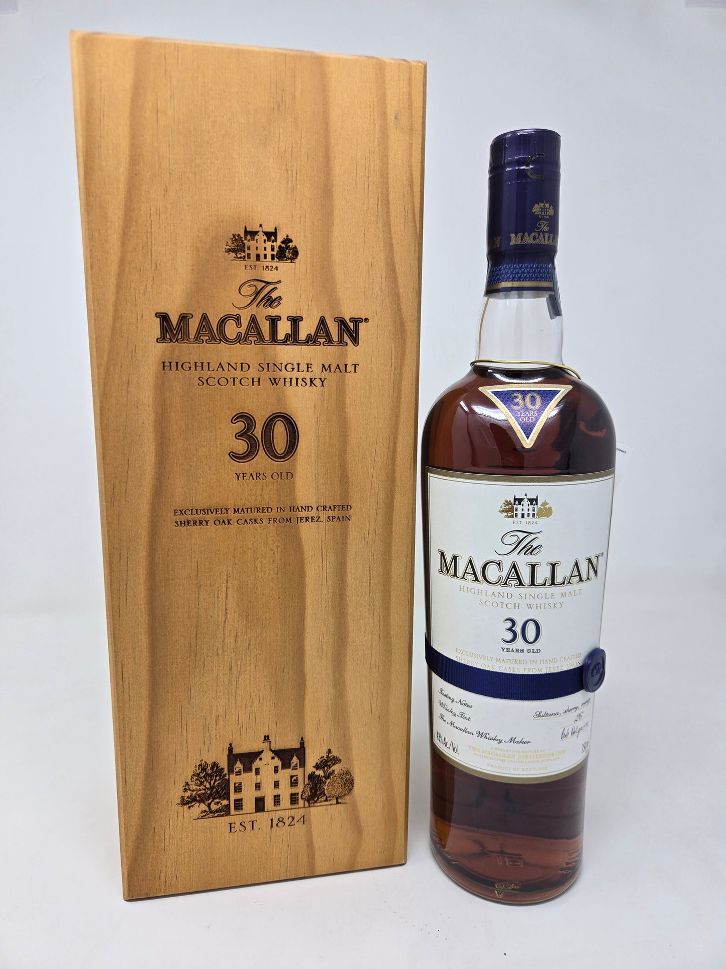 MACALLAN 30-Yr Sherry Oak (pre 2018)