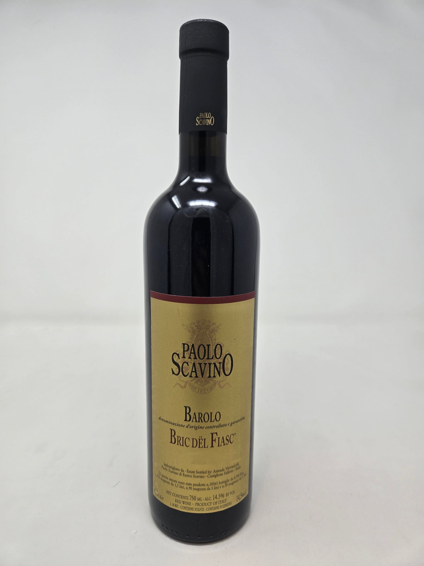 PAOLO SCAVINO Barolo 'Bric Del Fiasc' 2015