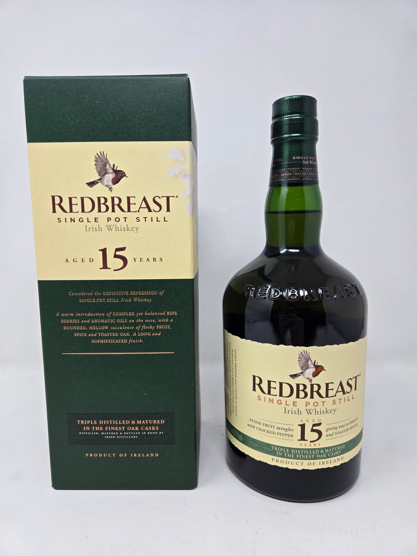 REDBREAST 15Yr Irish Whiskey