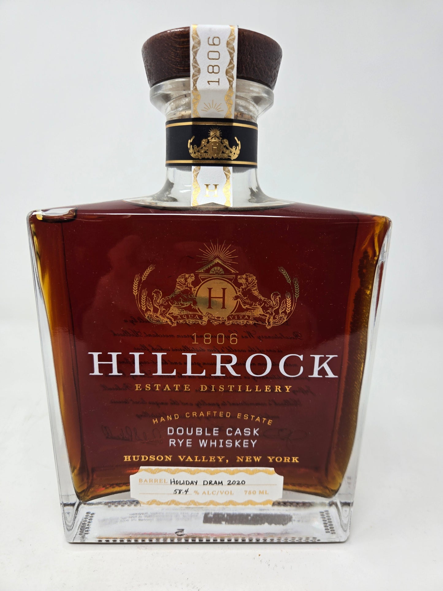 HILLROCK Double Cask Rye Port Finish "Holiday Dram 2020"