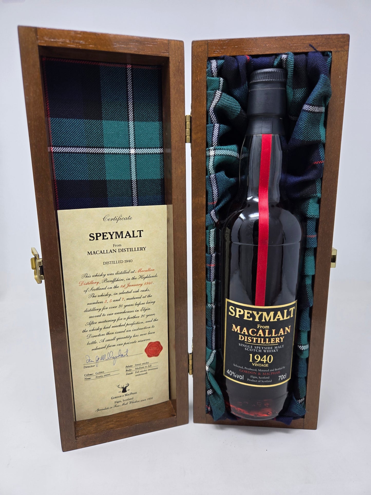 MACALLAN Speymalt 1940 Gordon & MacPhail 50-Year
