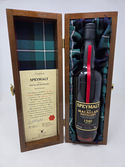 MACALLAN Speymalt 1940 Gordon & MacPhail 50-Year