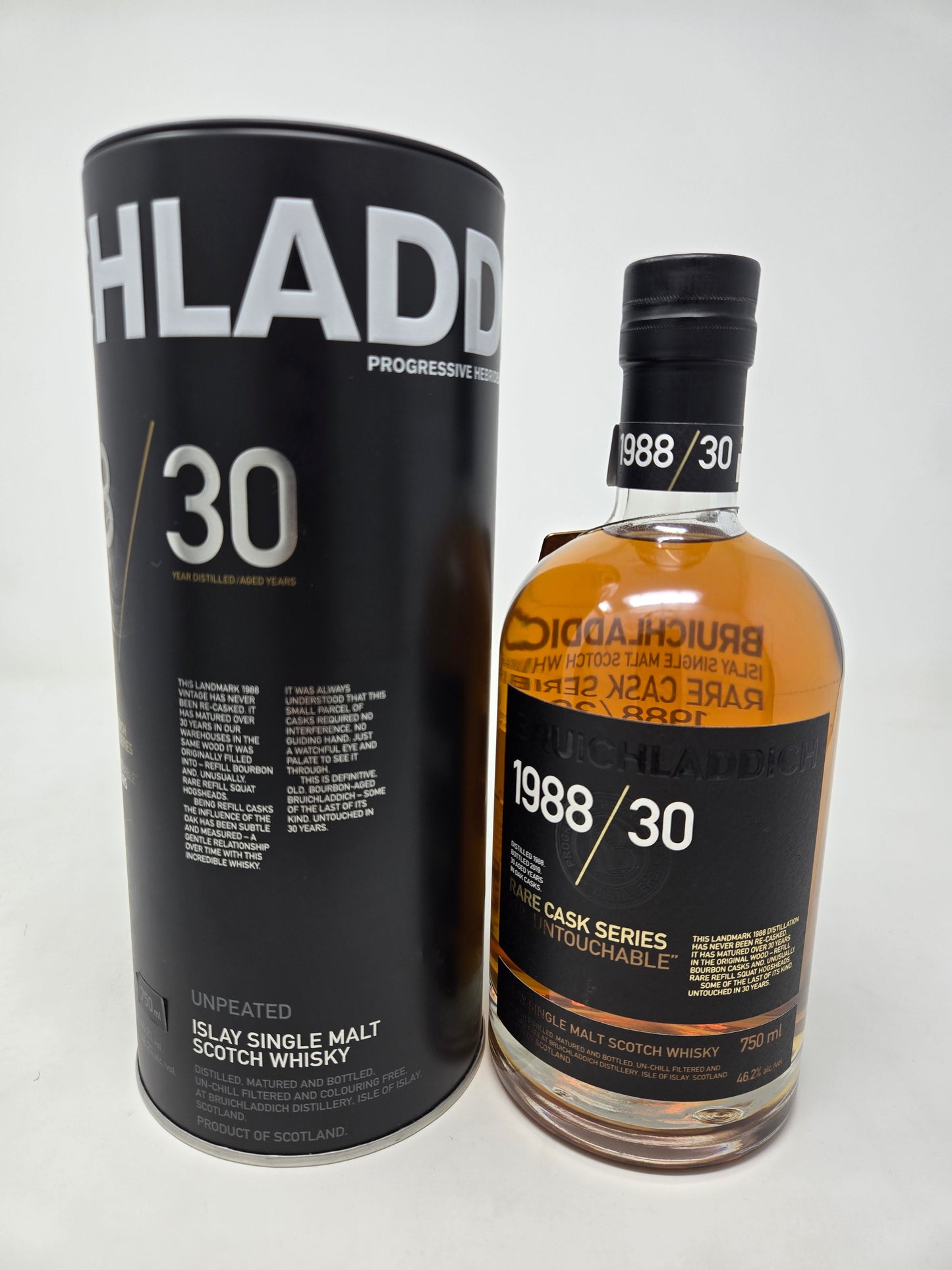 BRUICHLADDICH 1988 30 Yr Rare Cask Series 'The Untouchable'