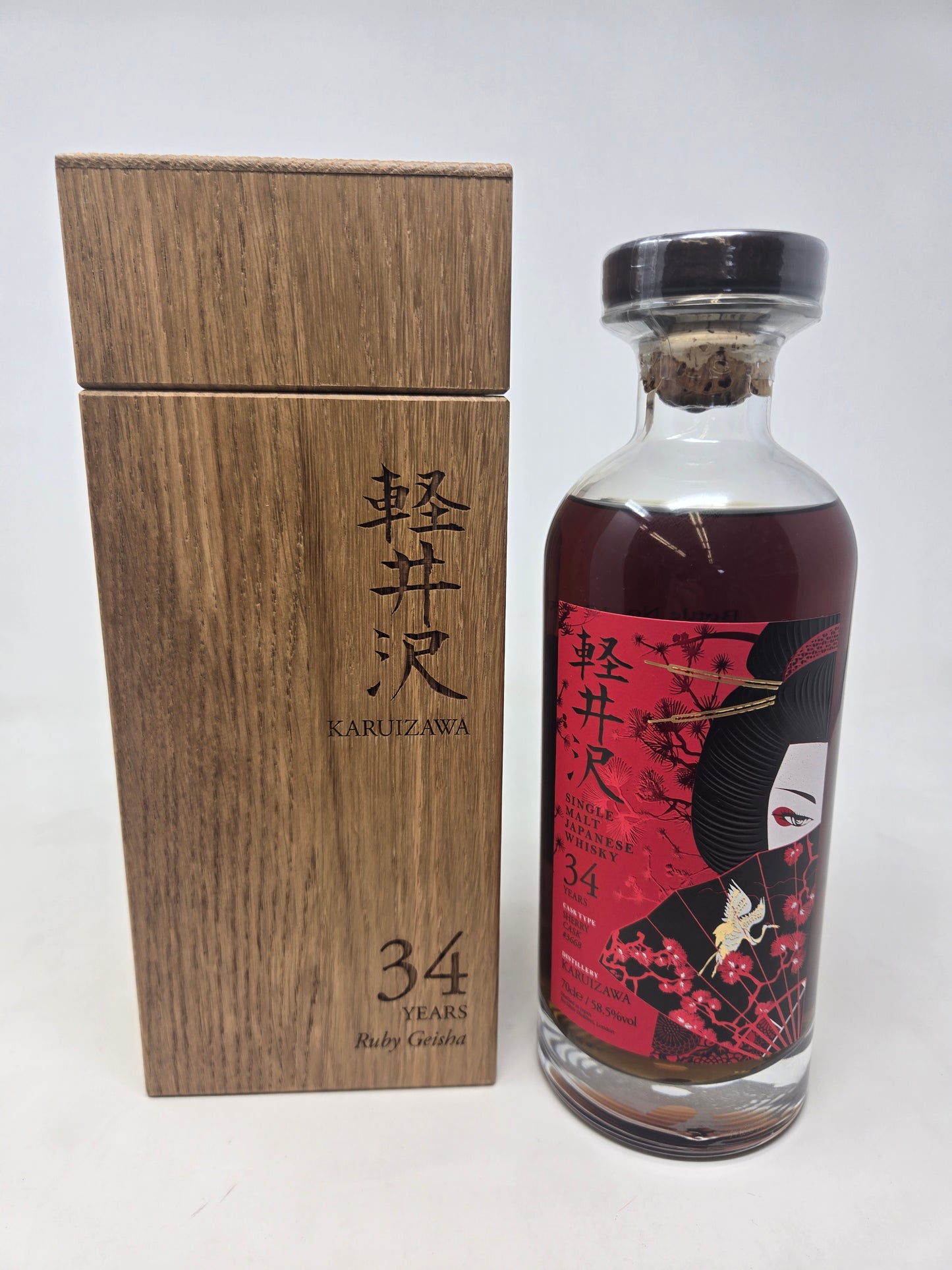 KARUIZAWA Ruby Geisha 34-Yr Single Cask 3668 (700ml) 58.5%