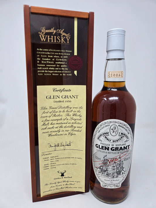 GLEN GRANT G&M 1956 40% 50 Yrs