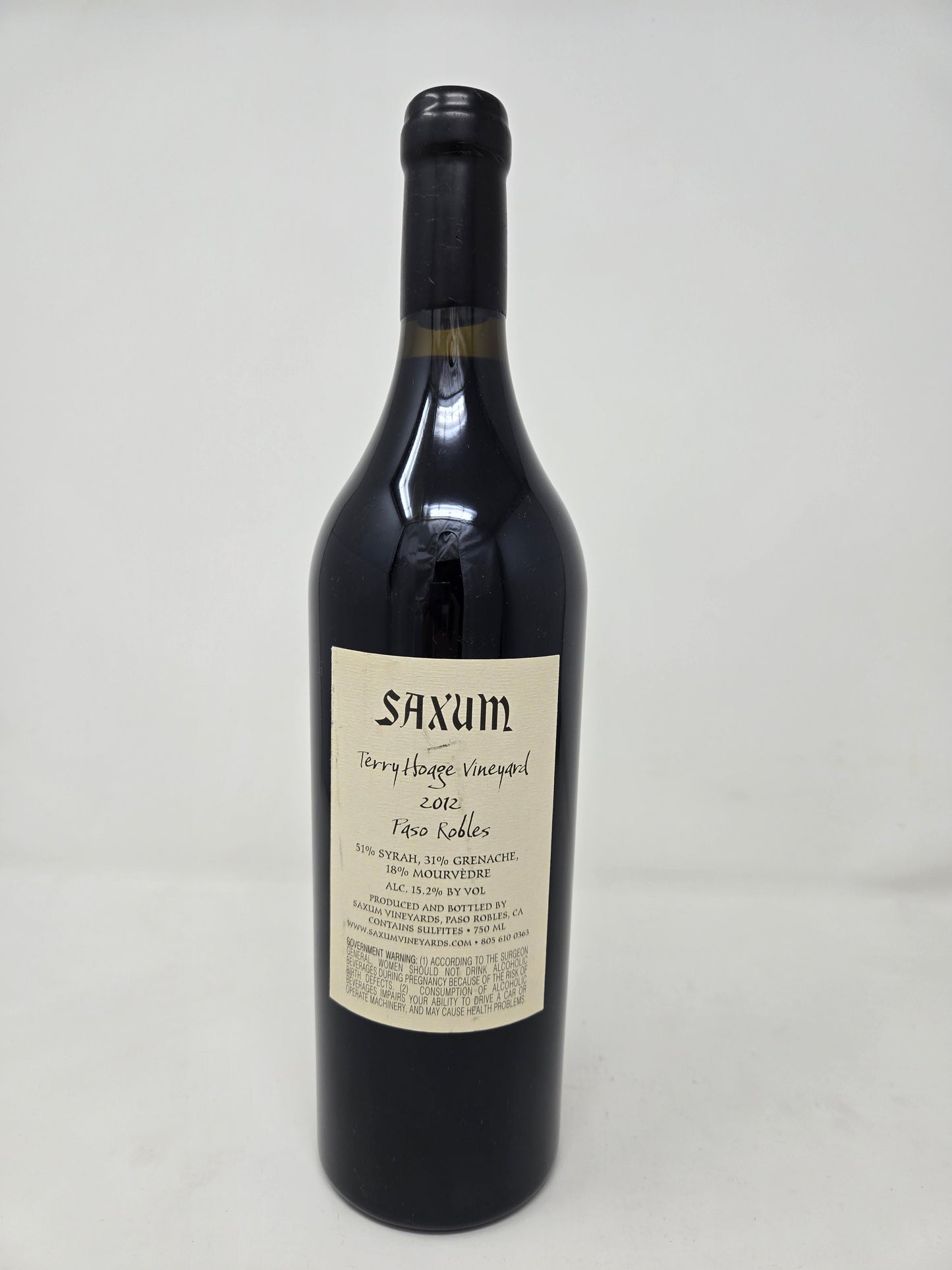 SAXUM Terry Hoage 2012