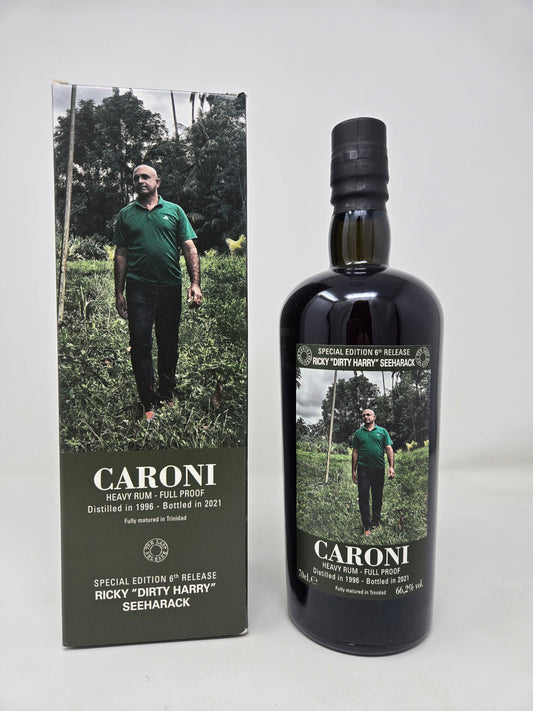 CARONI 1996 Velier Full Proof Heavy Ricky 'Dirty Harry' Seeharack