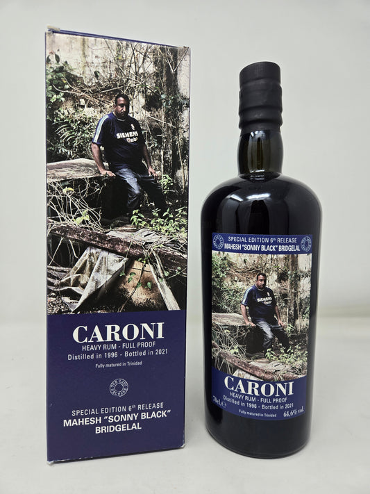 CARONI 1996 Velier Full Proof Heavy Mahesh 'Sonny Black' Bridgelal