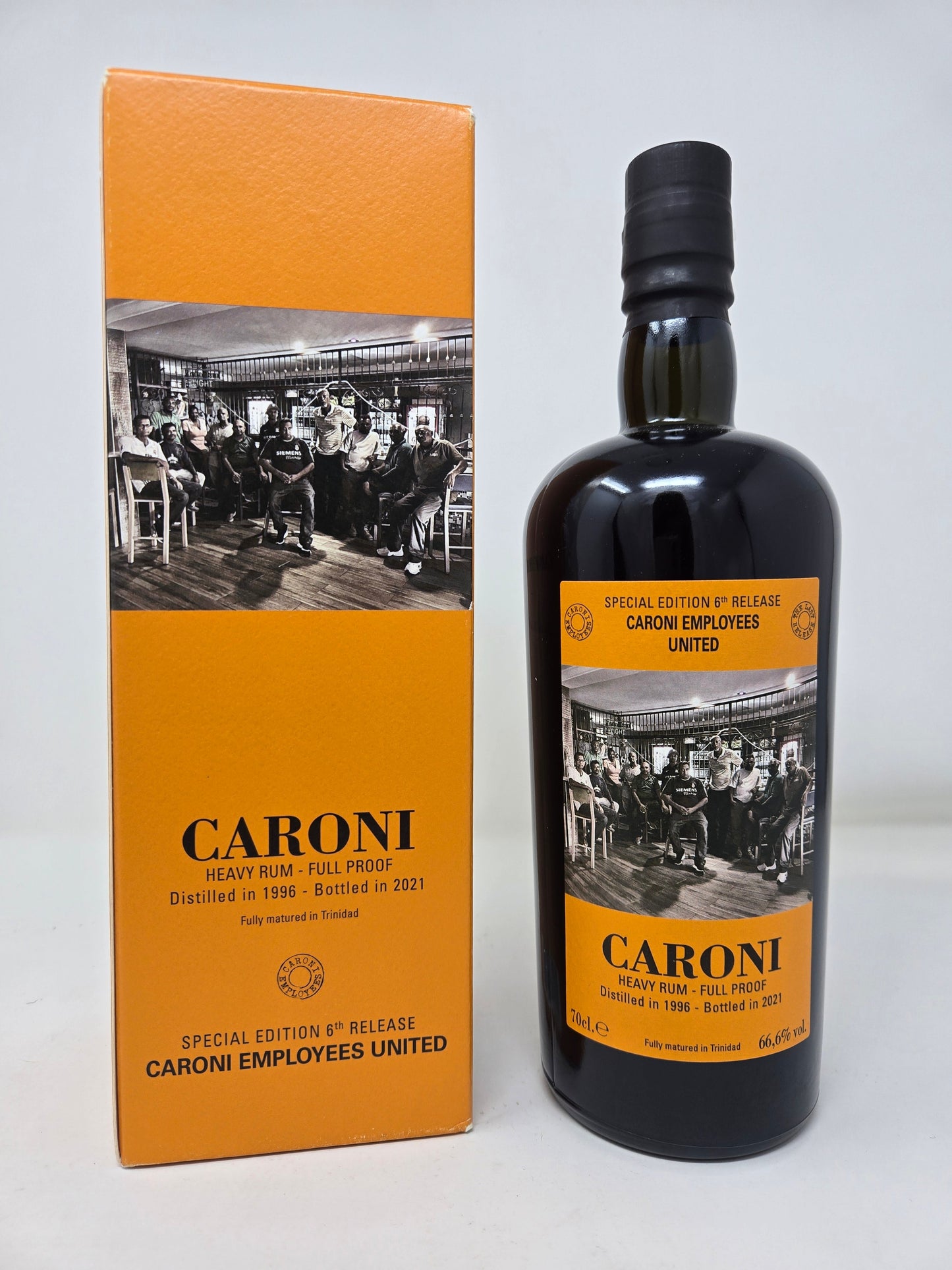 CARONI 1996 Velier Full Proof Heavy Employees United