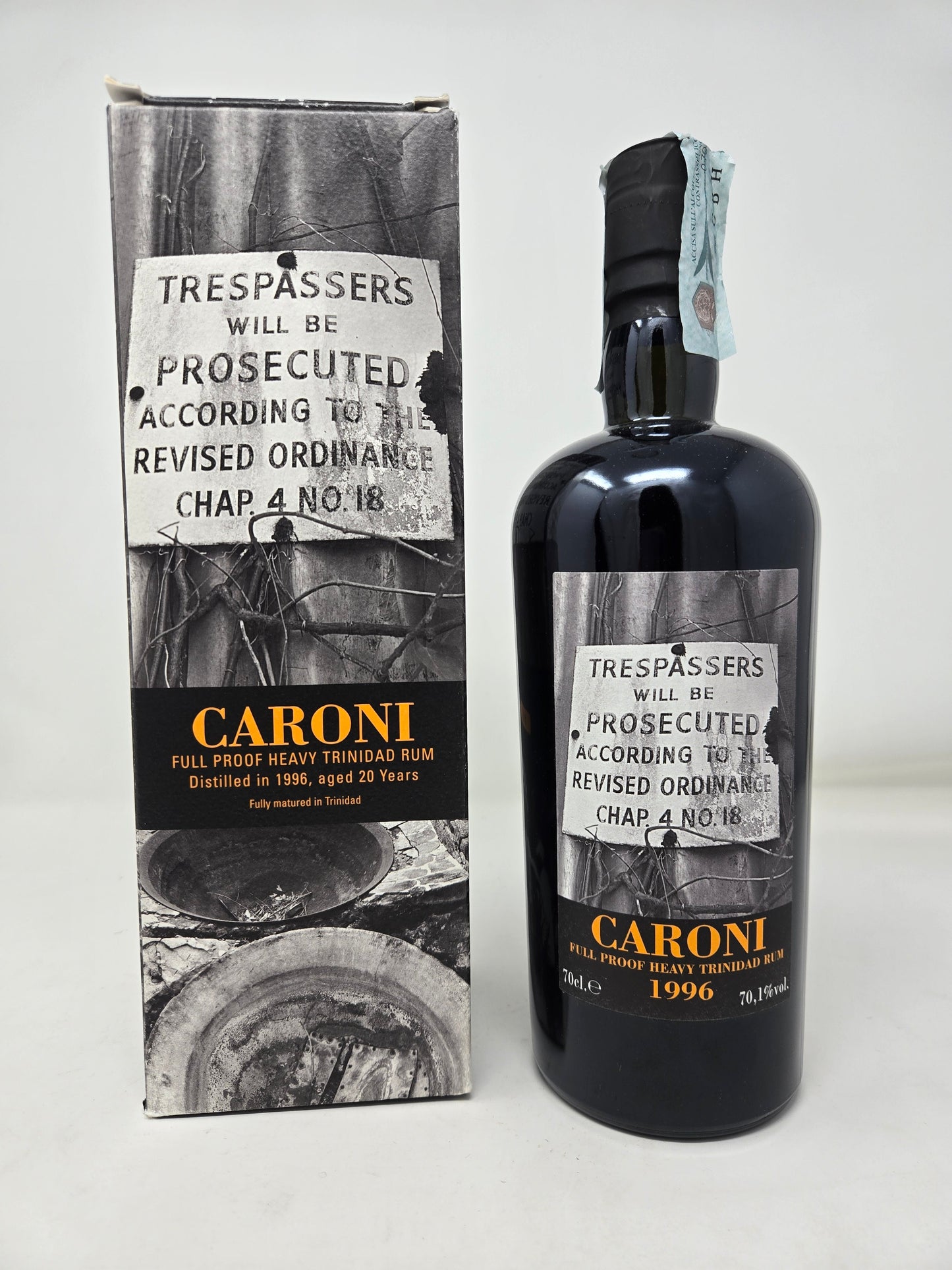 CARONI 1996 Velier 20 Year Old Full Proof Heavy "Trespassers"