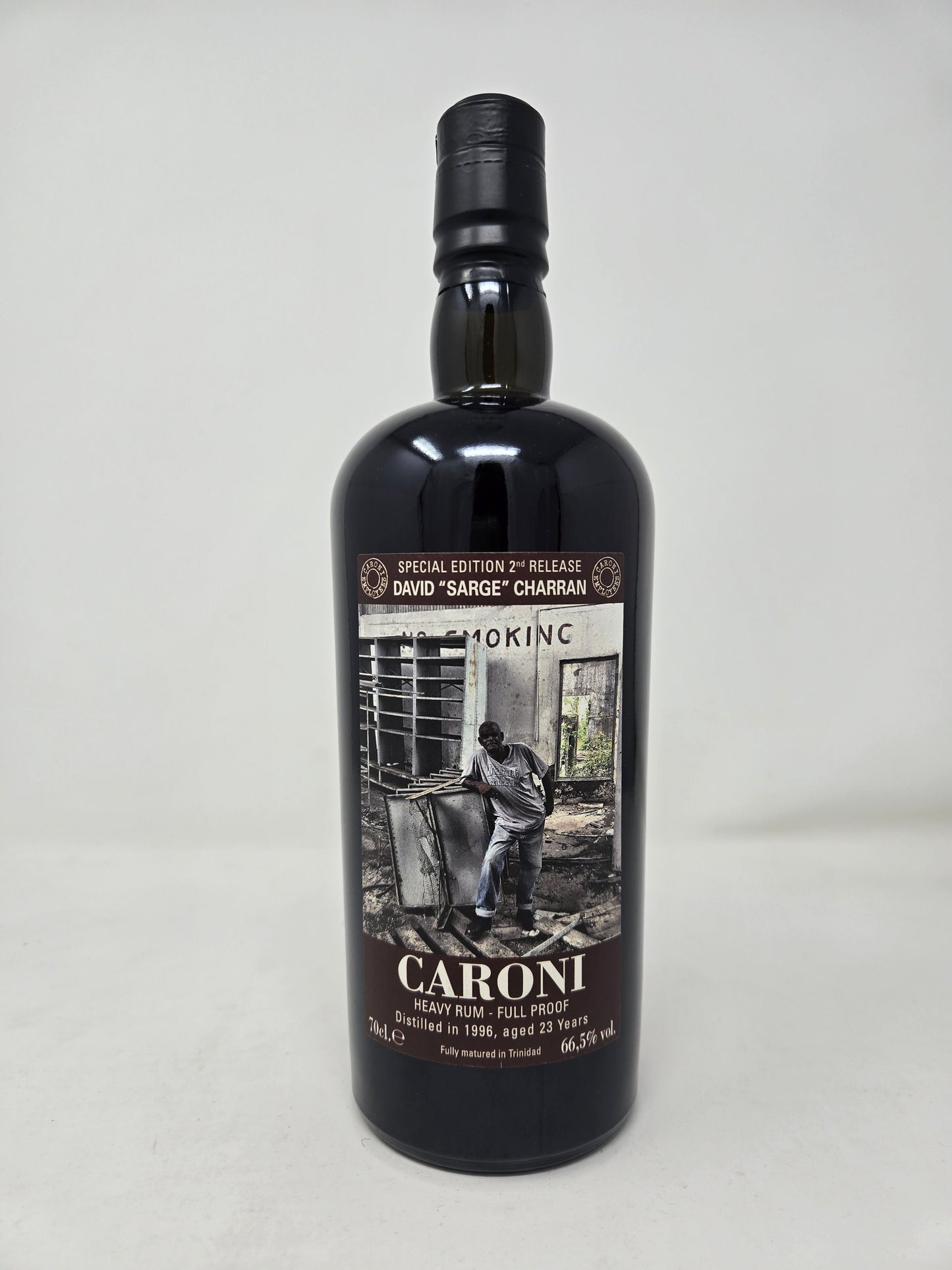 CARONI 1996 Velier 23 Year Old Full Proof Heavy David 'Sarge' Charran (No Box)