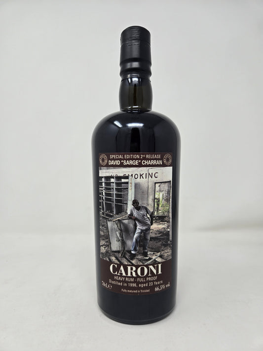 CARONI 1996 Velier 23 Year Old Full Proof Heavy David 'Sarge' Charran (No Box)