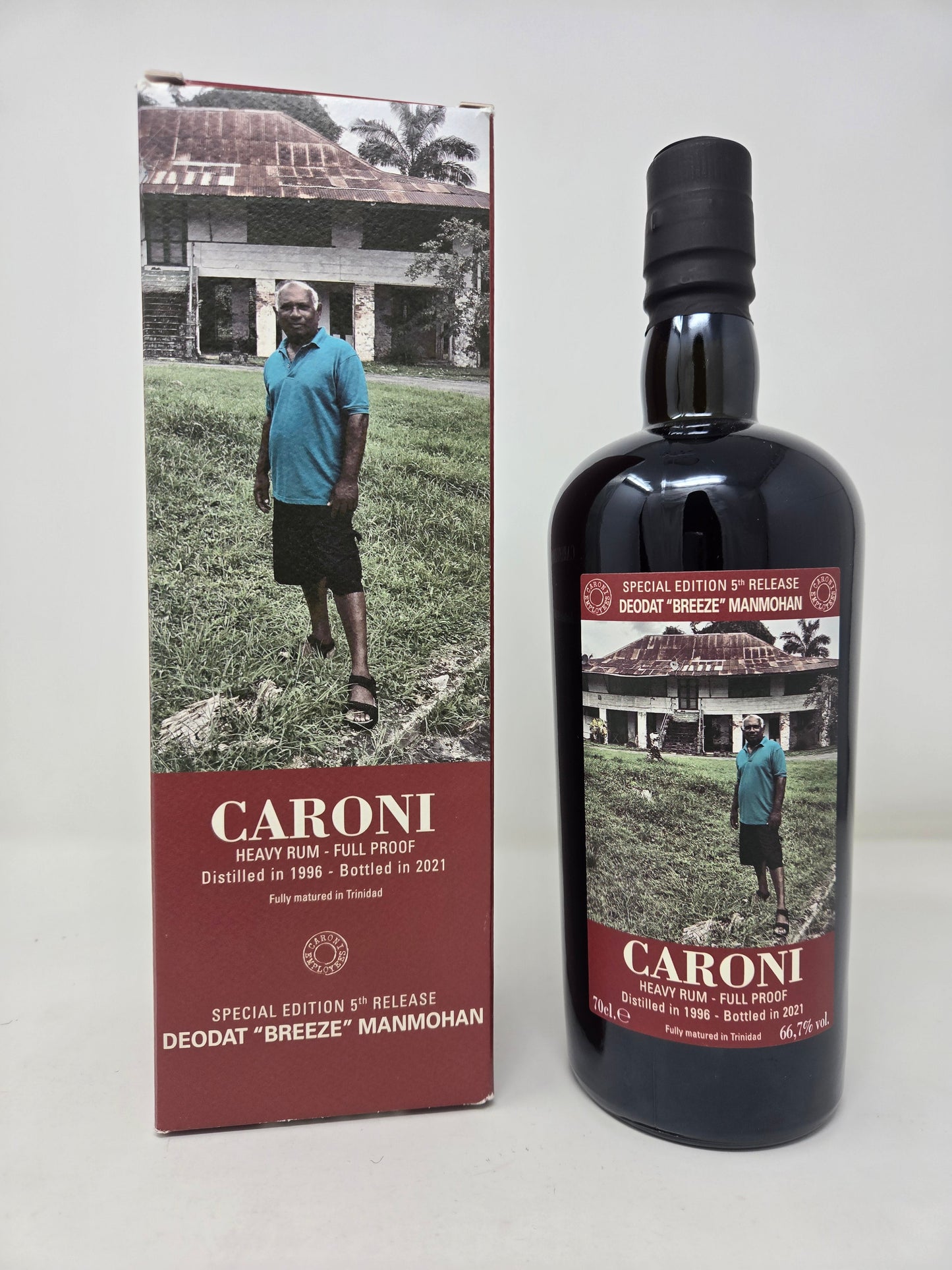 CARONI 1996 Velier Full Proof Heavy Deodat 'Breeze' Manmohan