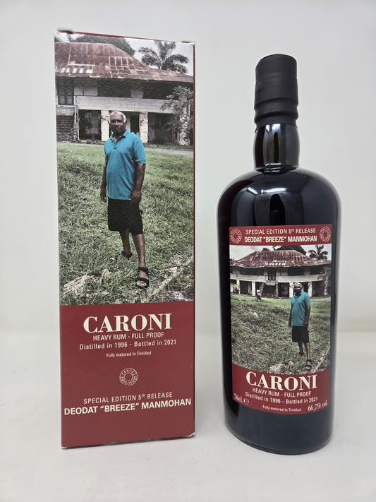 CARONI 1996 Velier Full Proof Heavy Deodat 'Breeze' Manmohan