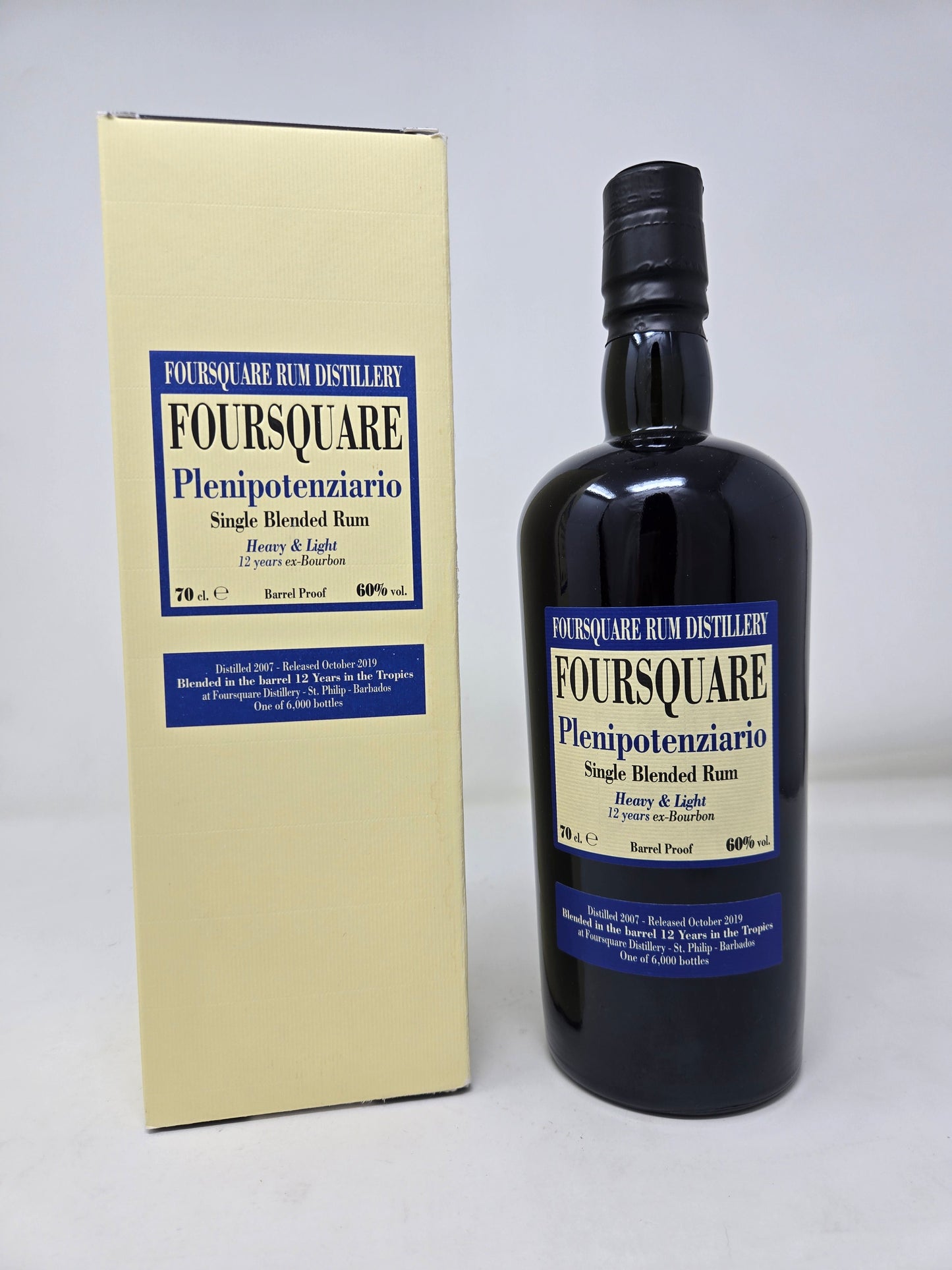 FOURSQUARE 2007 Velier 12 Year Old Plenipotenziario