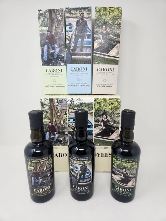 CARONI Velier Employee Mini Set 3rd Release 3x20cl