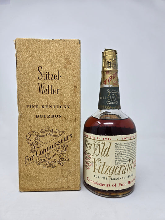 VERY OLD FITZGERALD Bottled In Bond 8 Yr Old Proof Stitzel Weller