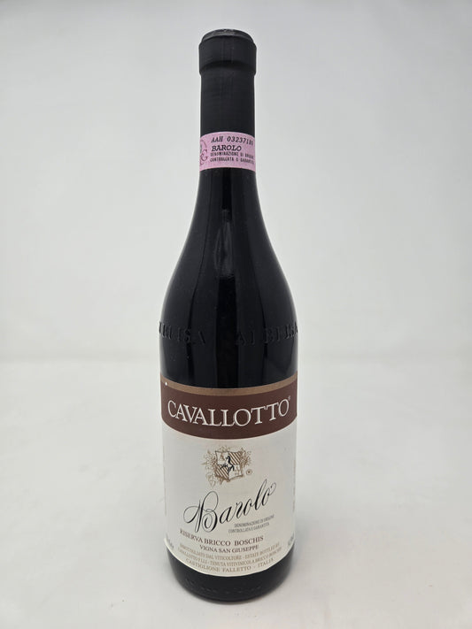 CAVALLOTTO Brico Boschis Vigna San Guiseppe Barolo Riserva DOCG 2001