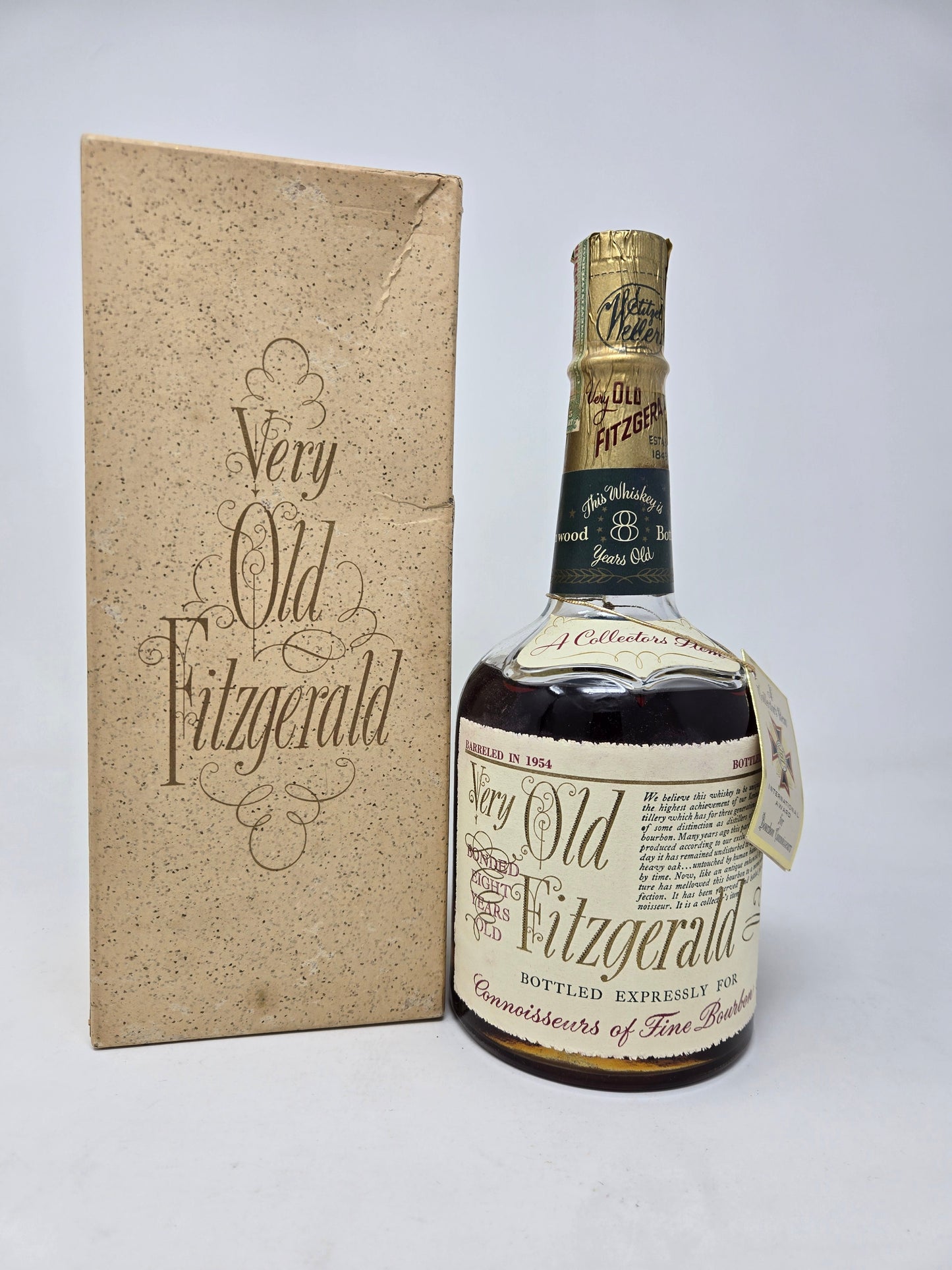VERY OLD FITZGERALD Bottled In Bond 8 Yr Old Proof Stitzel Weller