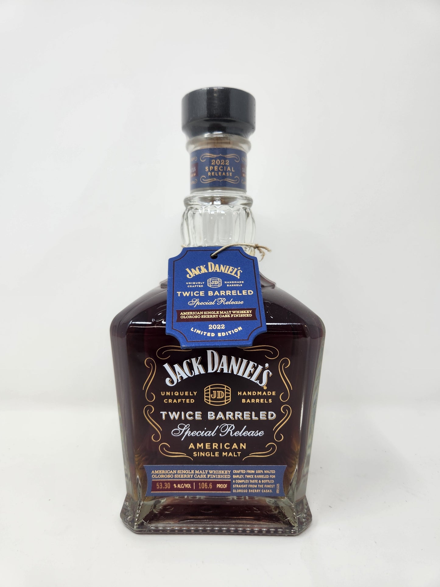 JACK DANIEL'S Twice Barreled Special Release American Single Malt Whiskey 2022