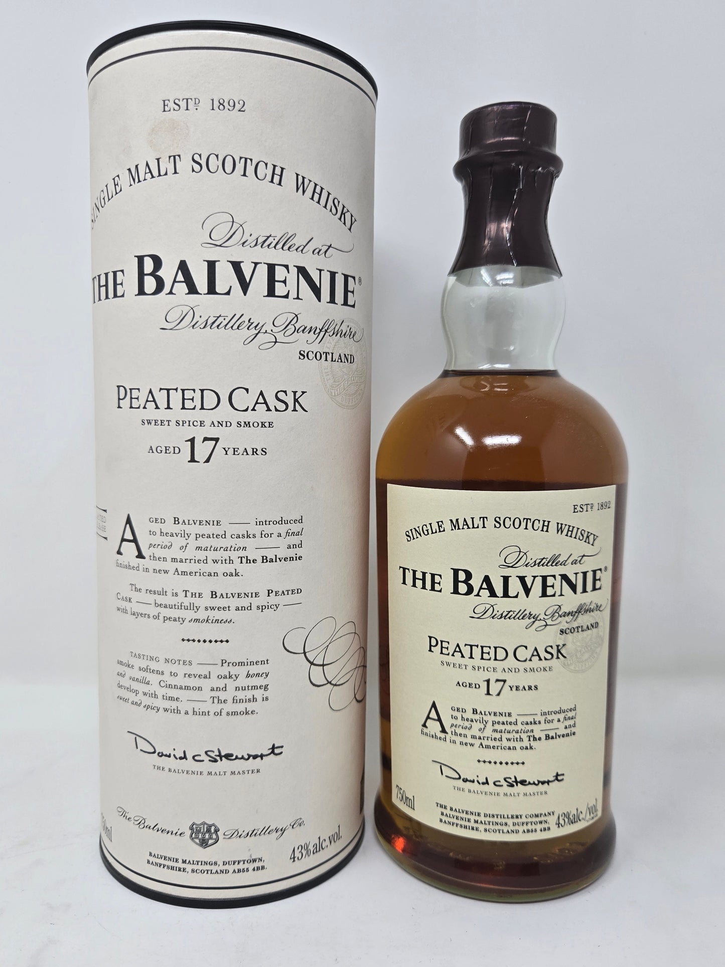 BALVENIE Peated Cask 17 Year