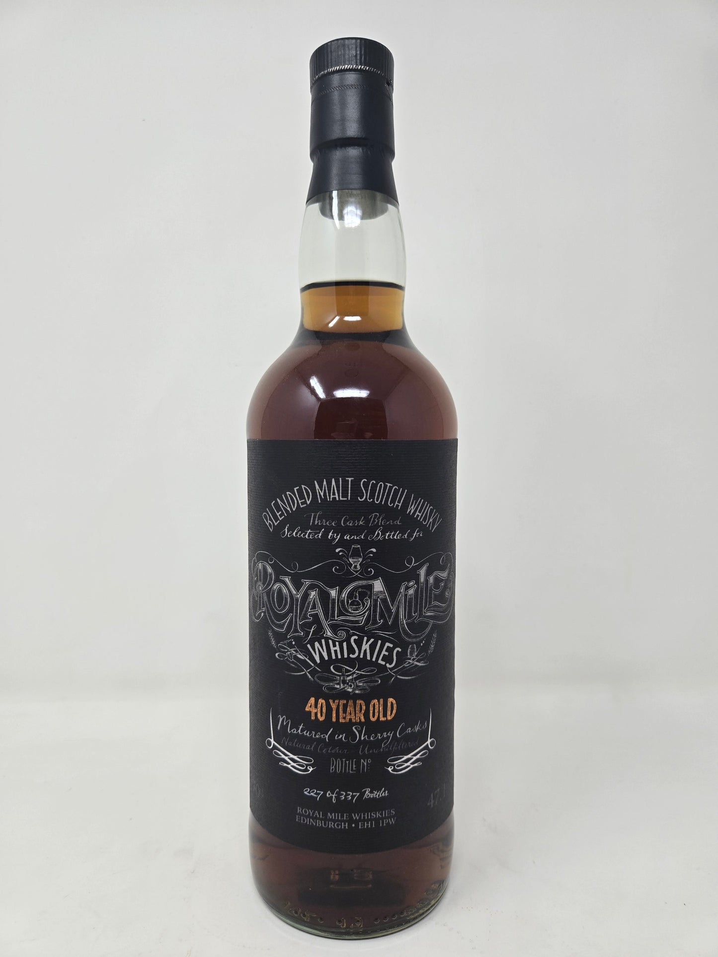 Royal Mile Whiskies 40 Year Old Three Cask Blended 47.1%