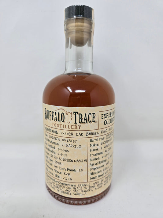 Buffalo Trace Experimental Collection 10 Yrs French Oak Barrel Aged 2005