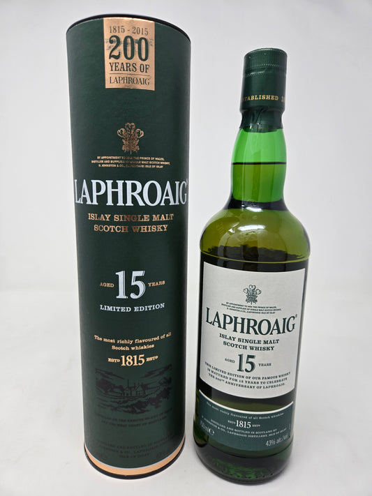 LAPHROAIG 15 Year Old 200th Anniversary Limited Edition