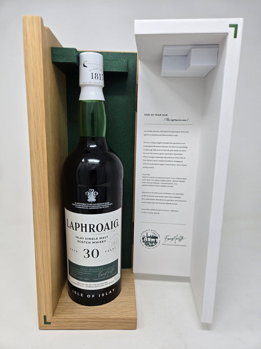 LAPHROAIG 30-Year Single Malt Whisky 91.6 Proof