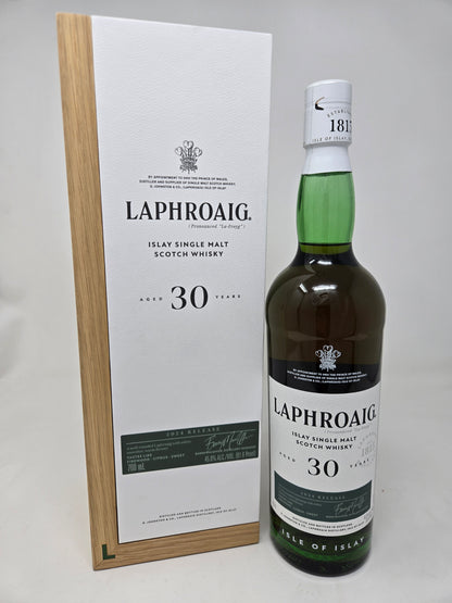 LAPHROAIG 30-Year Single Malt Whisky 91.6 Proof