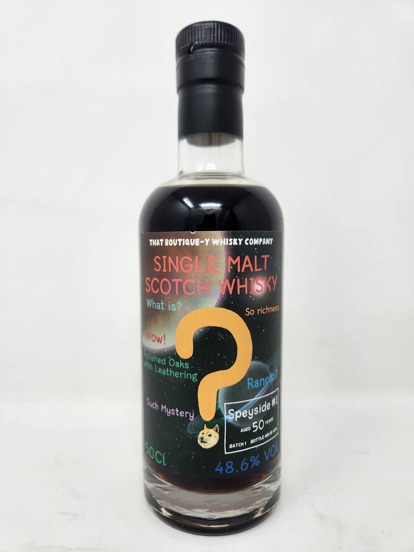 BOUTIQUE-Y WHISKY CO Speyside #1 50 Yrs Old Batch 1