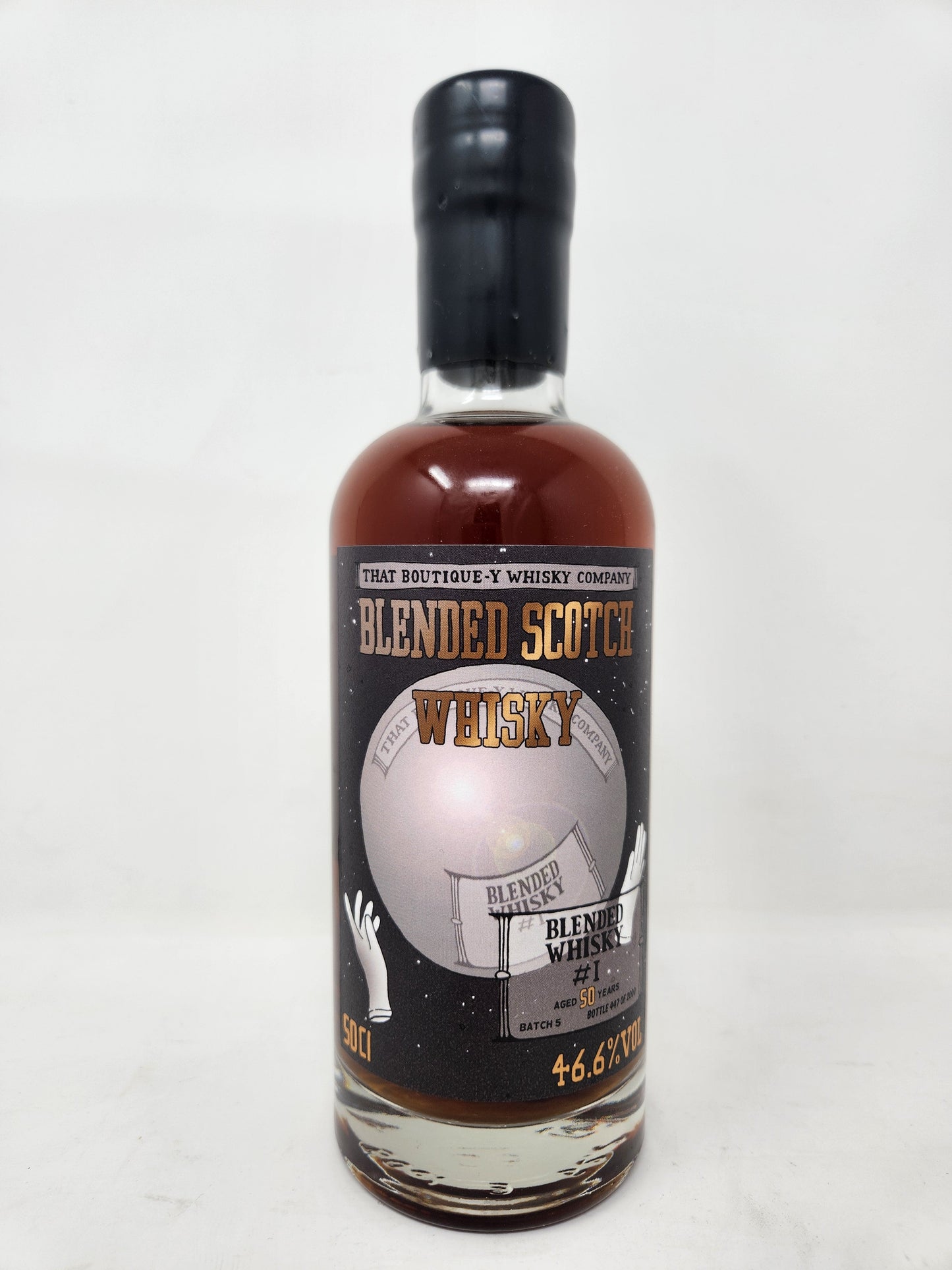 BOUTIQUE-Y WHISKY CO 50 Year Old Scotch Whisky Blended Whisky 1 Batch 5
