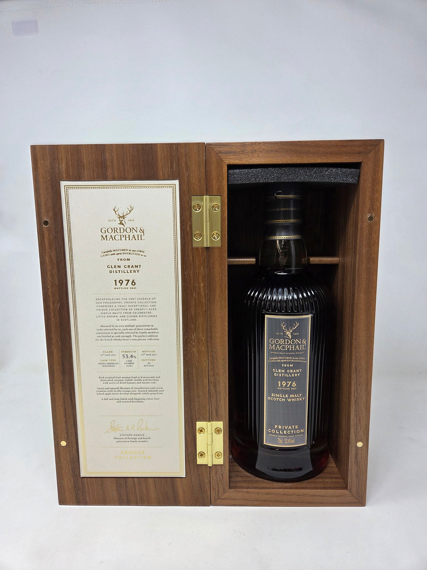 GORDON & MACPHAIL Glen Grant 1976 44 Yrs Cask 12403 53.4%