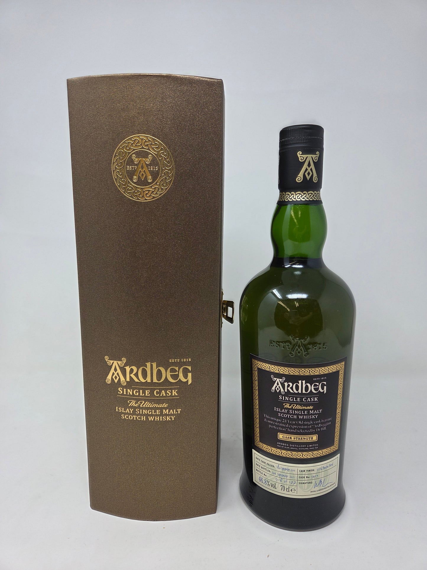 ARDBEG 2000 Single Cask 21 Yrs Old 3409