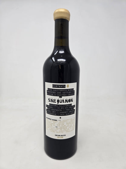 SINE QUA NON Syrah "Distenta V"