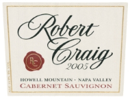 Robert Craig - Cabernet Sauvignon Estate Howell Mountain 2021