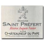 Domaine Saint Prefert - Châteauneuf-du-Pape Reserve Auguste Favier 2019