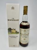MACALLAN 12 - Round Bottle 1990s Original Box